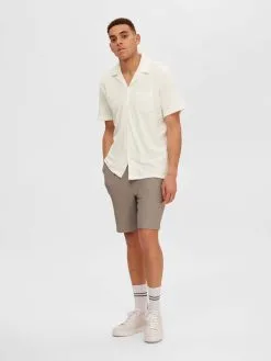 Selected Homme Casual Overhemden Regular Fit Overhemd Heren Beige -Selected Homme Groot Warenhuis 6ea70946dac814ce26f5a233e91bb340