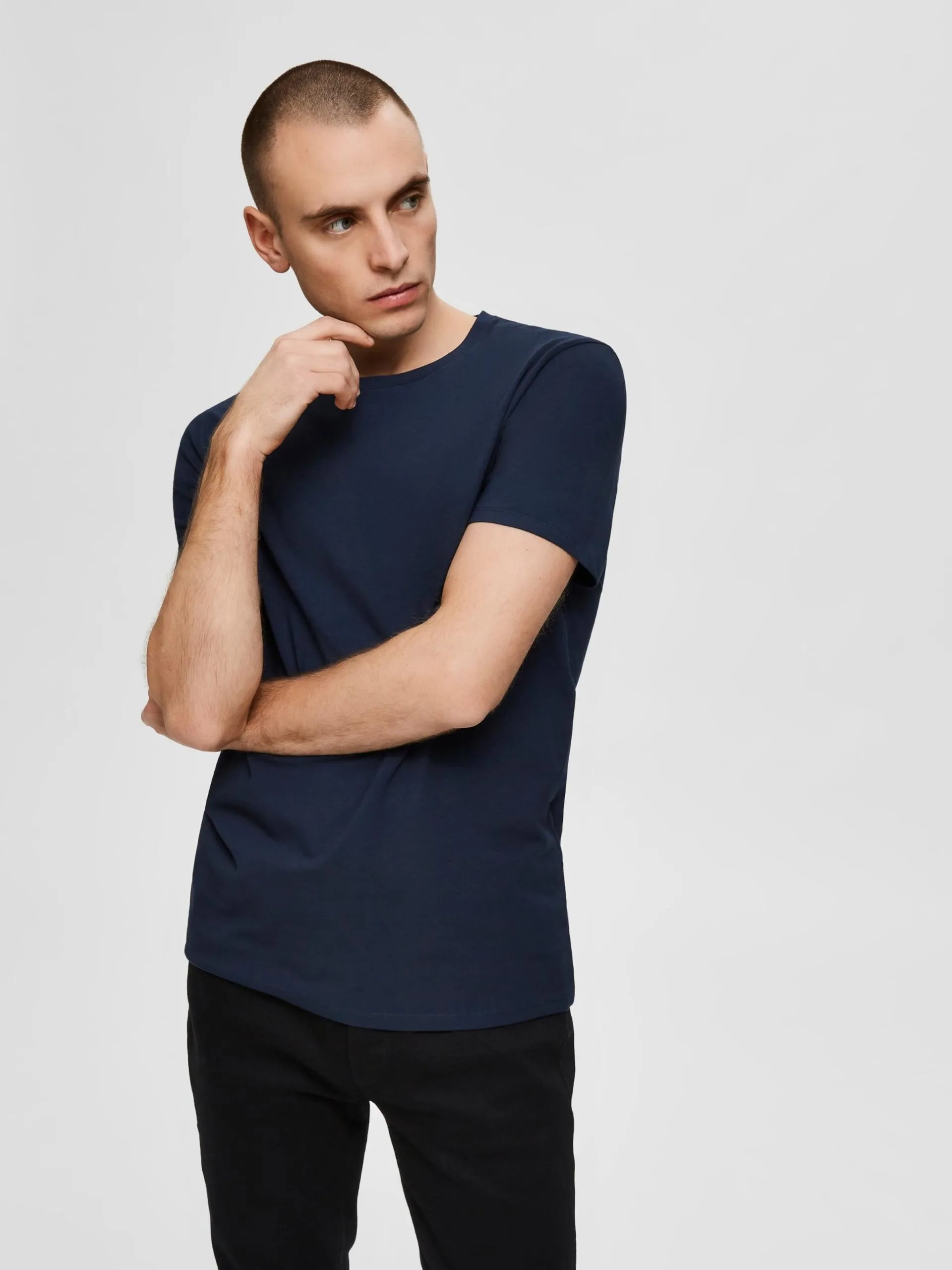 Selected Homme T-shirts Shirt Heren Gemengde Kleuren 5 Selected Homme T-shirts Shirt Heren Gemengde Kleuren - Afbeelding 3