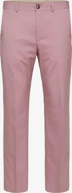 Selected Homme Pantalons Regular Pantalon LIAM Heren Mauve