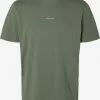 Selected Homme T-shirts Shirt ASPEN Heren Groen