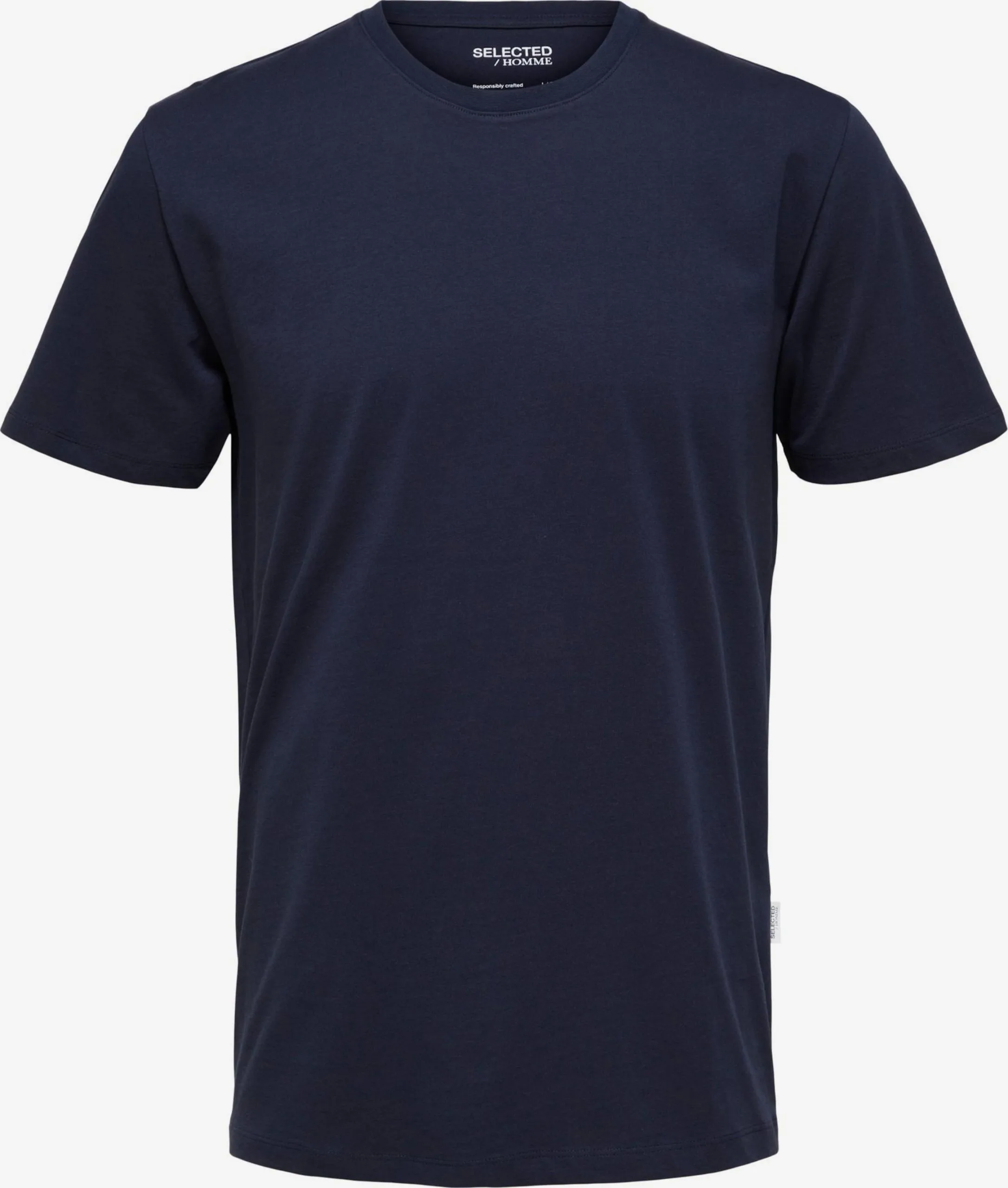Selected Homme T-shirts Shirt Aspen Heren Navy 3 Selected Homme T-shirts Shirt Aspen Heren Navy