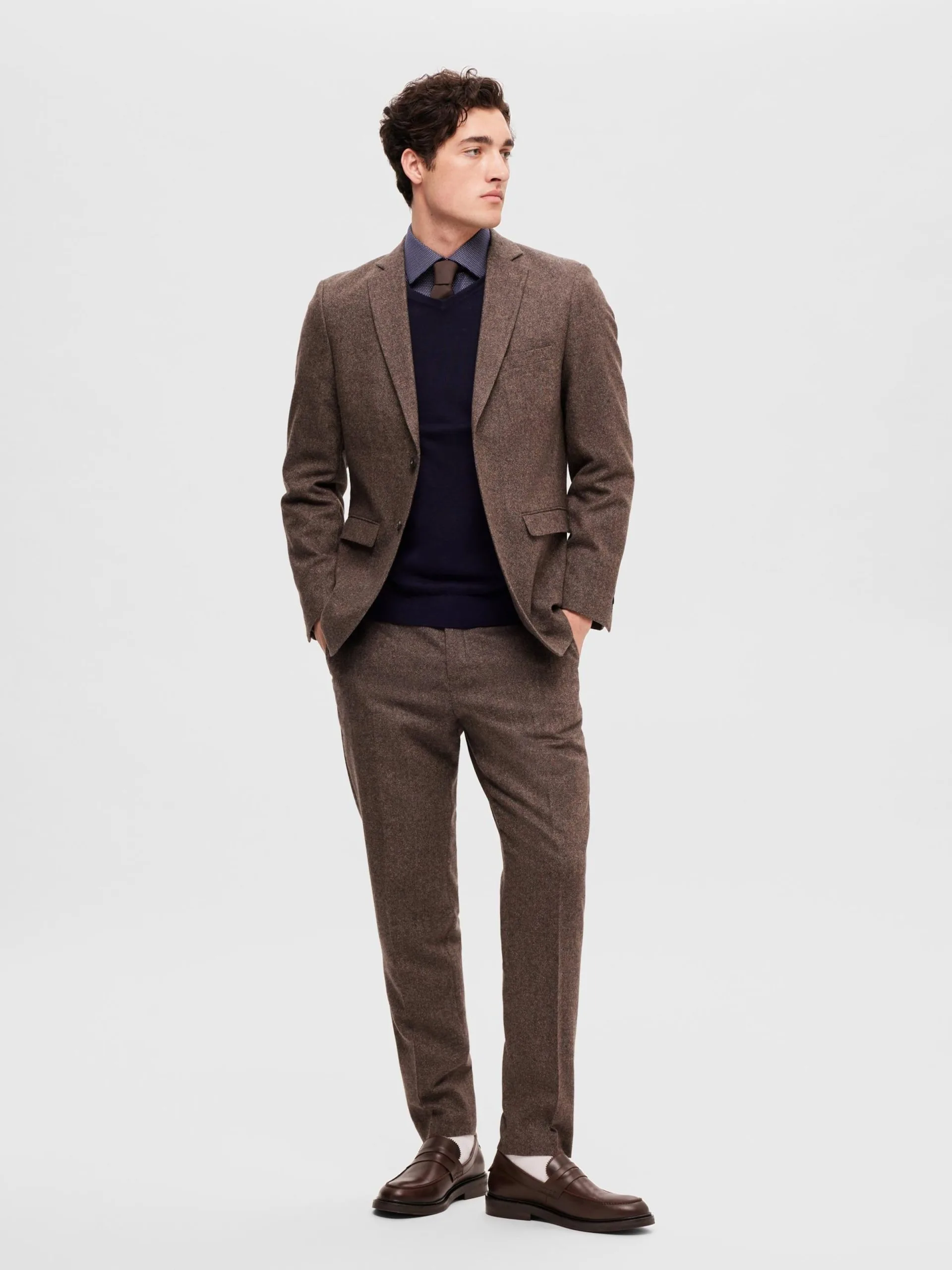 Selected Homme Casual Overhemden Regular Fit Overhemd DUKE Heren Navy 4 Selected Homme Casual Overhemden Regular Fit Overhemd DUKE Heren Navy - Afbeelding 2