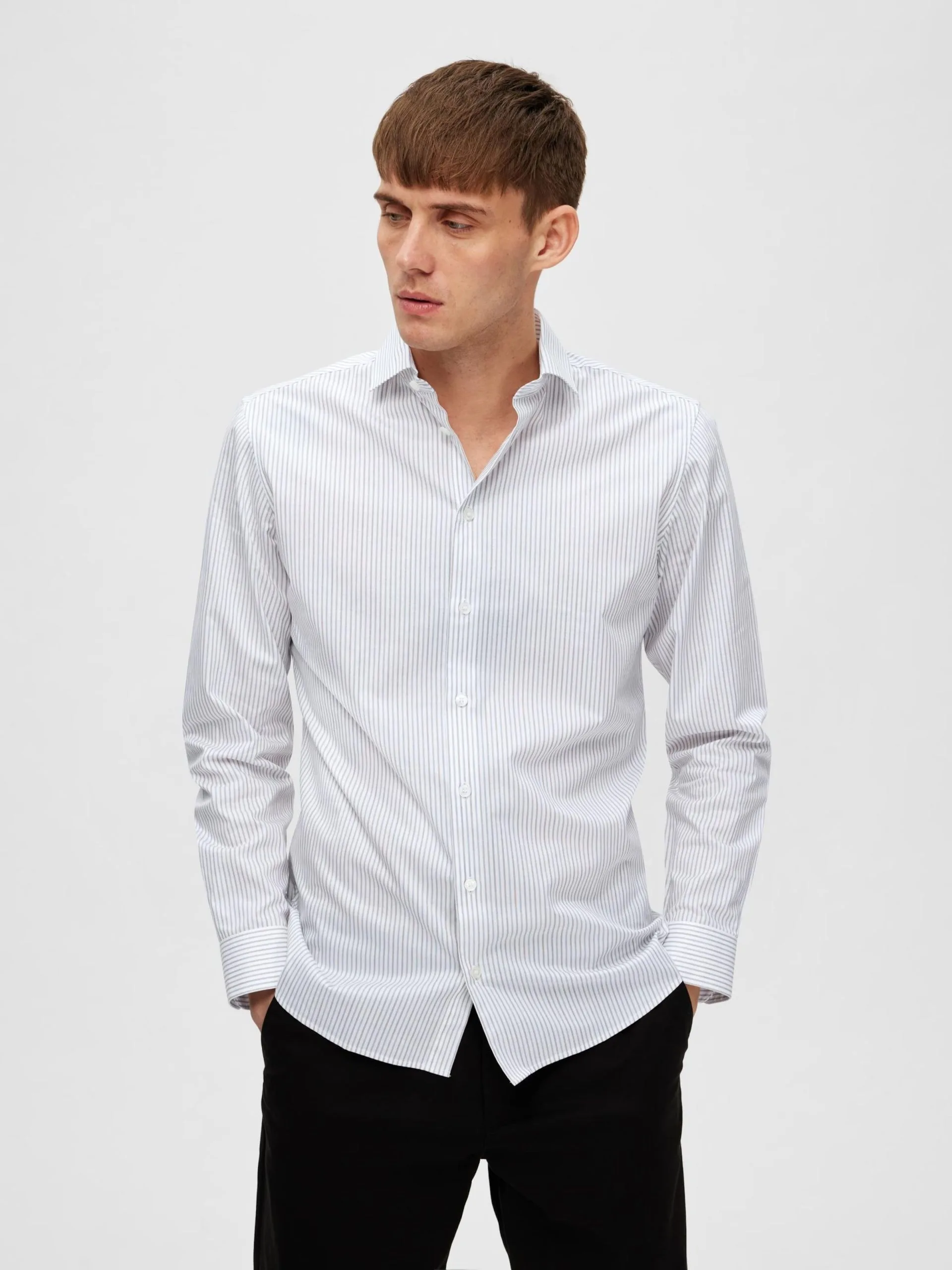 Selected Homme Casual Overhemden Regular Fit Overhemd Jay Heren Offwhite 4 Selected Homme Casual Overhemden Regular Fit Overhemd Jay Heren Offwhite - Afbeelding 2