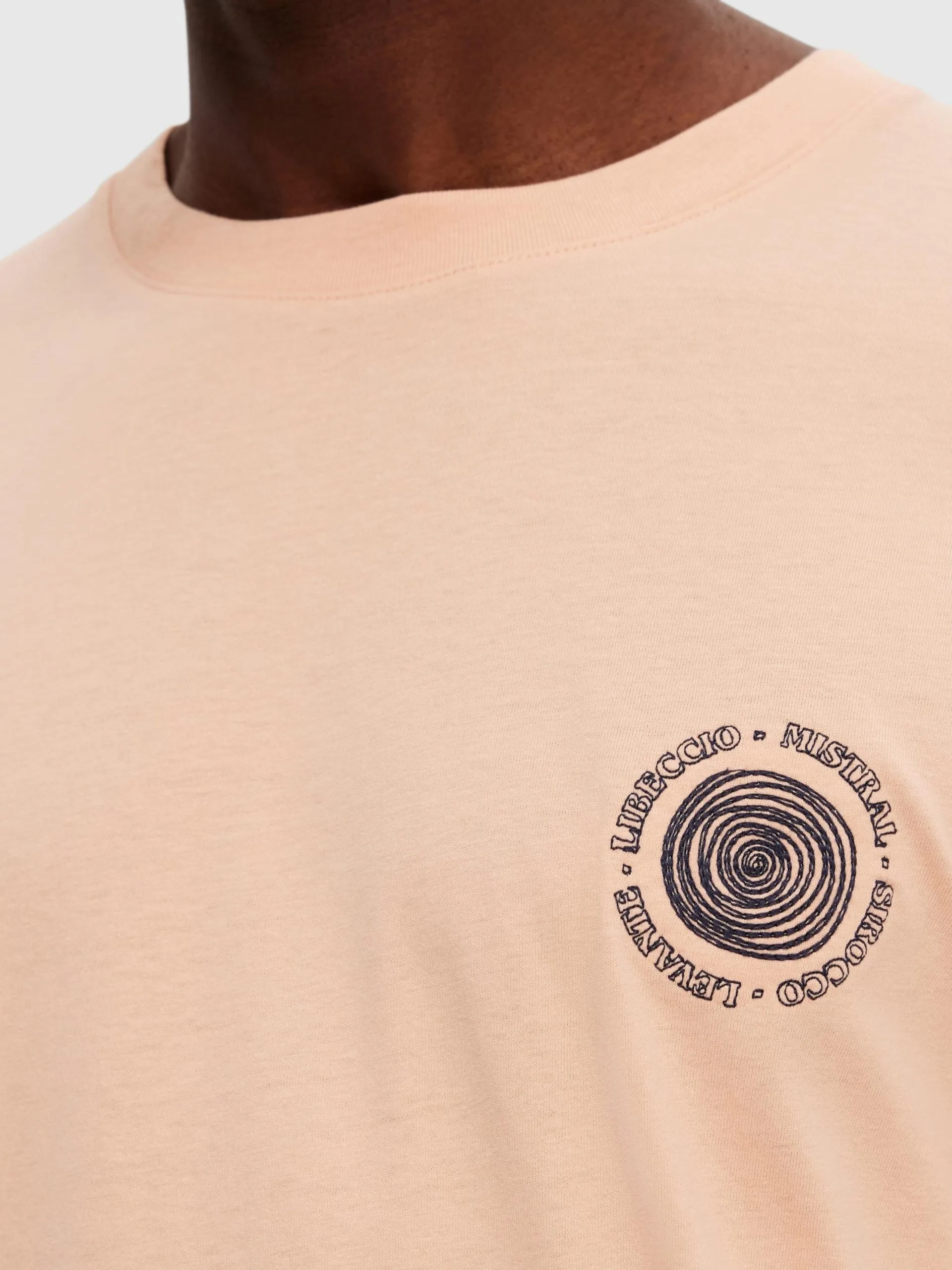 Selected Homme T-shirts Shirt Heren Rosa 8 Selected Homme T-shirts Shirt Heren Rosa - Afbeelding 6