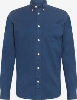 Selected Homme Casual Overhemden Regular Fit Overhemd Rick Heren Ultramarine Blauw