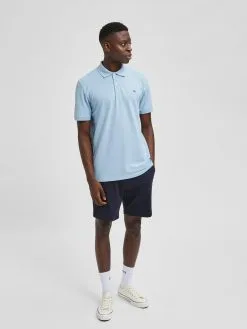 Selected Homme Polos Shirt AZE Heren Navy / Lichtblauw -Selected Homme Groot Warenhuis 7e757b73ecadd9bf0af4eee87d752432