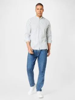 Selected Homme Casual Overhemden Slim Fit Overhemd Heren Pastelgroen -Selected Homme Groot Warenhuis 8297d6e977e51a206f17cdc9671693c5