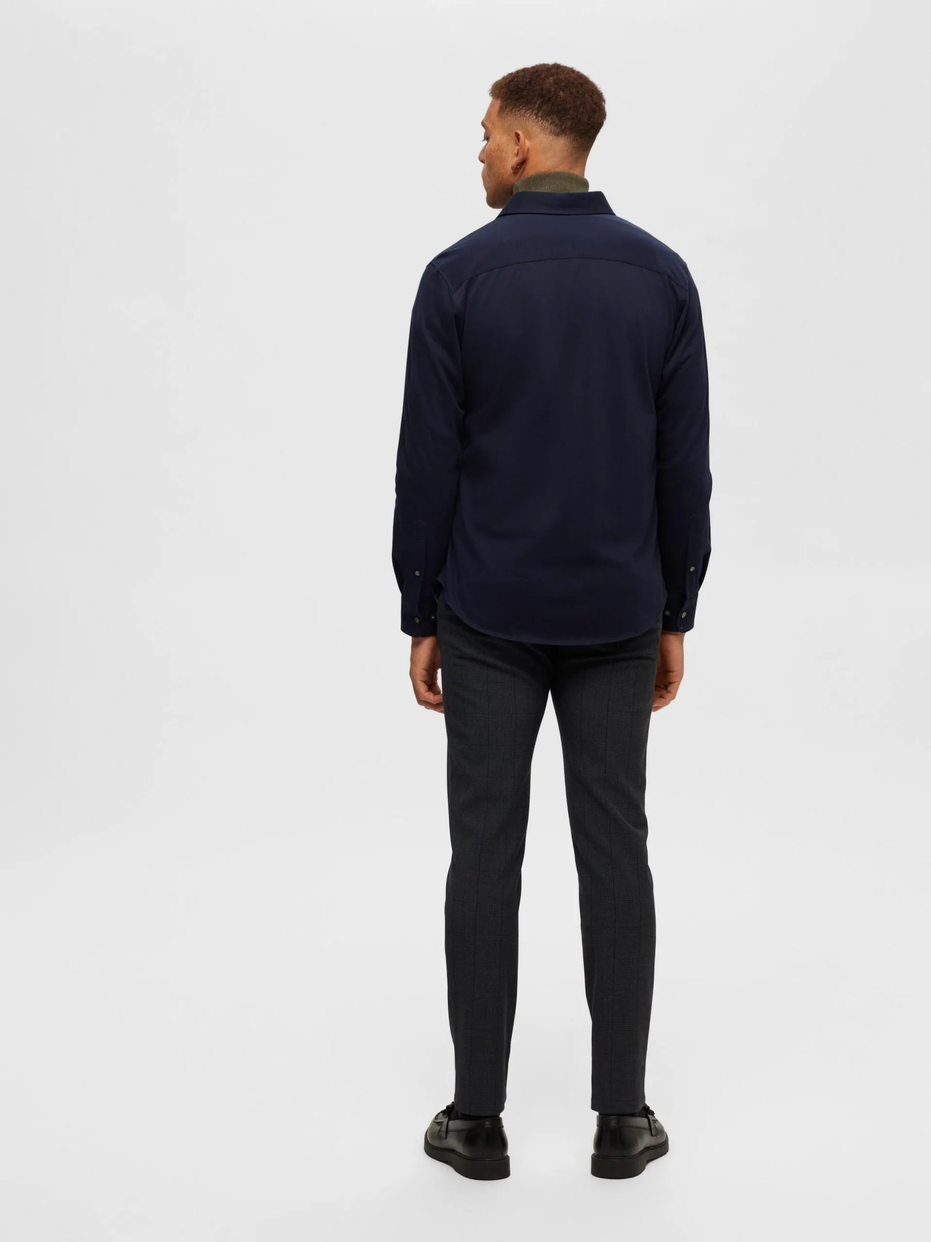 Selected Homme Casual Overhemden Regular Fit Overhemd Bond Heren Saffier 5 Selected Homme Casual Overhemden Regular Fit Overhemd Bond Heren Saffier - Afbeelding 3