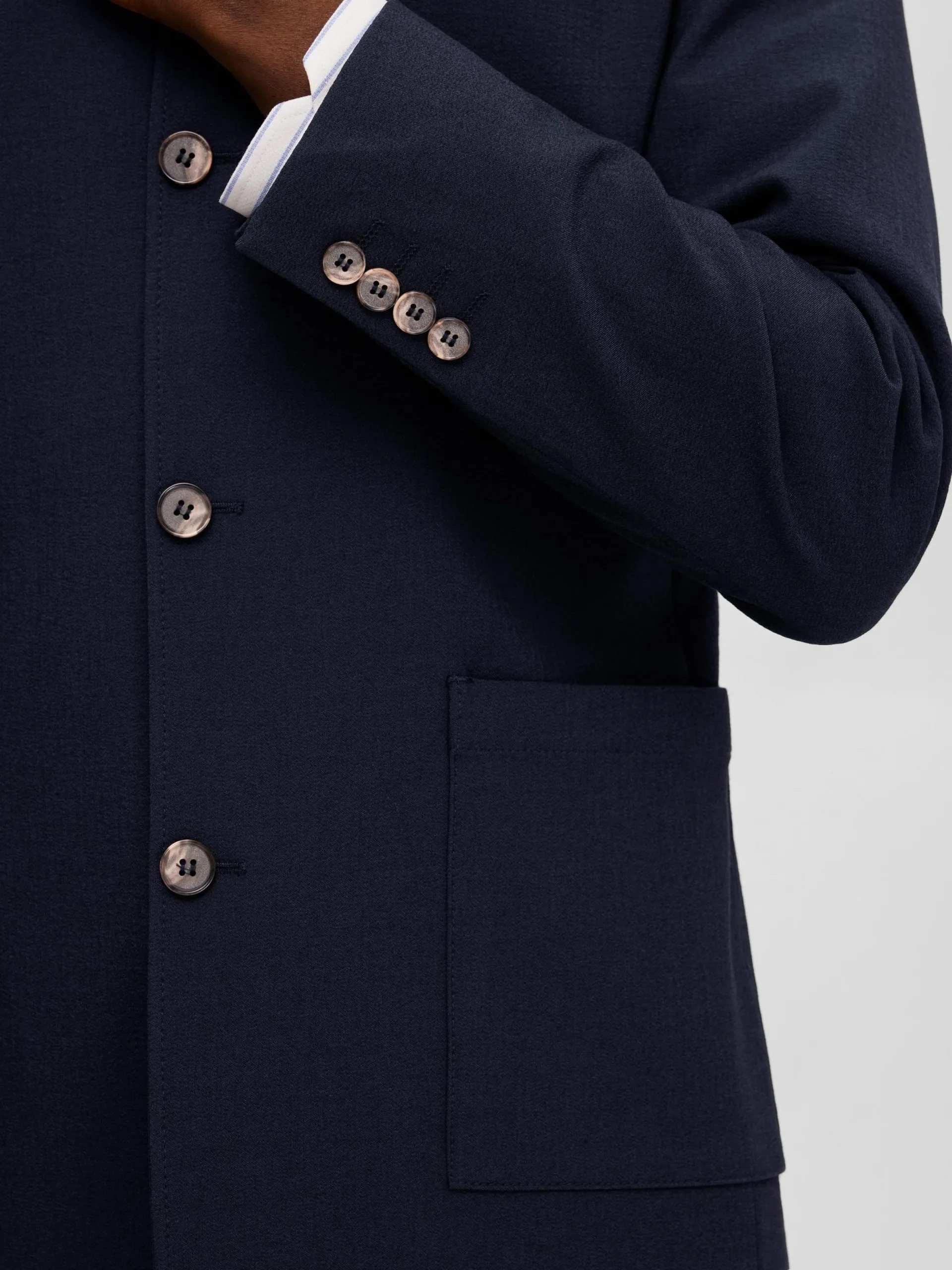 Selected Homme Blazers Regular Fit Colbert Corby Heren Navy 9 Selected Homme Blazers Regular Fit Colbert Corby Heren Navy - Afbeelding 7