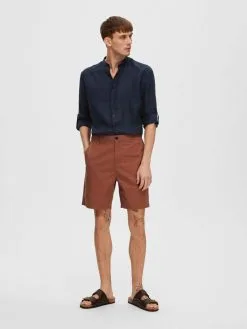 Selected Homme Chino Shorts Regular Chino Heren Oker -Selected Homme Groot Warenhuis 851a1b9f43af8d0a86916c581c1cb40e