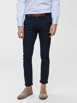 Selected Homme Chinos Slimfit Chino SHHYARD SLIM FIT Heren Navy