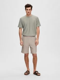 Selected Homme Shorts Regular Broek Heren Greige -Selected Homme Groot Warenhuis 8b0d37425e7cdf4f999f1e936587b9a7