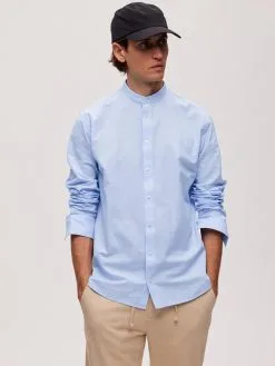 Selected Homme Casual Overhemden Regular Fit Overhemd Heren Lichtblauw -Selected Homme Groot Warenhuis 8c713ad84399ac07791624f77722bb03
