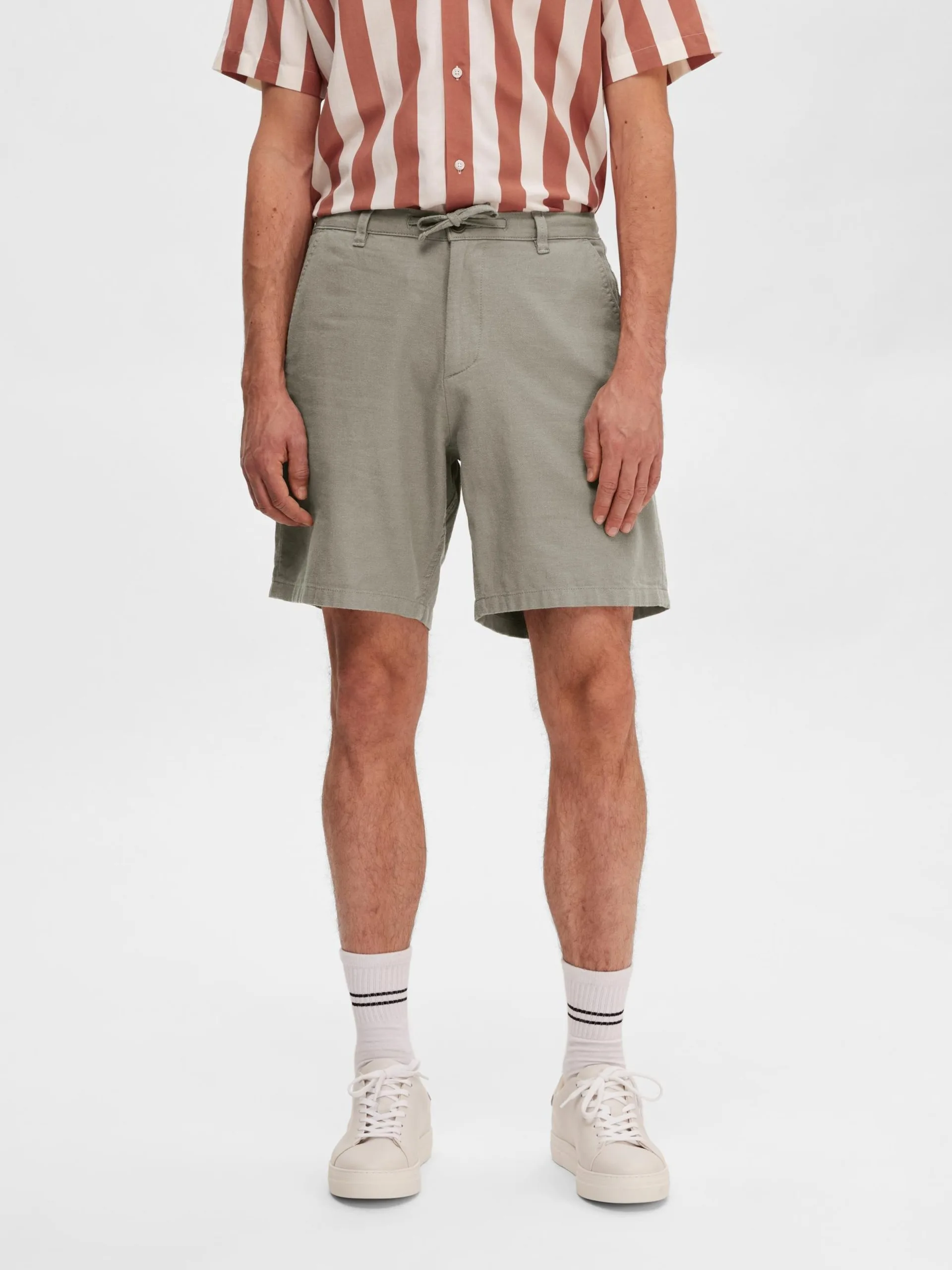 Selected Homme Shorts Regular Broek Brody Heren Grijs 4 Selected Homme Shorts Regular Broek Brody Heren Grijs - Afbeelding 2