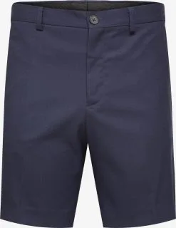Selected Homme Chino Shorts Regular Chino ADAM Heren Marine