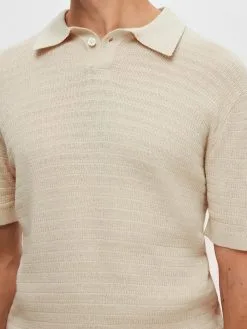 Selected Homme Polos Shirt Heren Beige -Selected Homme Groot Warenhuis 8ee981f4e38643c3d975ad3d84af0ac2