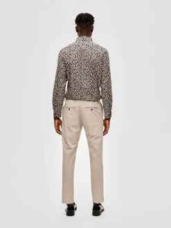 Selected Homme Pantalons Slimfit Pantalon Liam Heren Taupe -Selected Homme Groot Warenhuis 8f63f8c8f59c696566737fe96692e41b