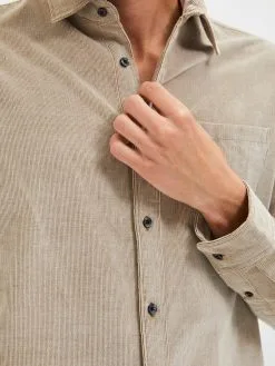 Selected Homme Casual Overhemden Regular Fit Overhemd Benjamin Heren Lichtbruin -Selected Homme Groot Warenhuis 904f0ed92ba7b97e6342594cf9115a4d