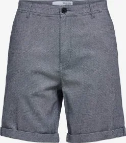 Selected Homme Chino Shorts Regular Chino LUTON Heren Donkergrijs