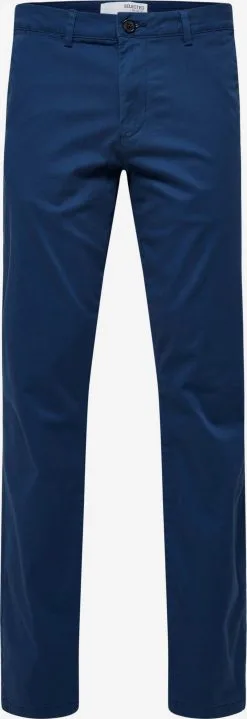 Selected Homme Chinos Slimfit Chino Miles Heren Nachtblauw