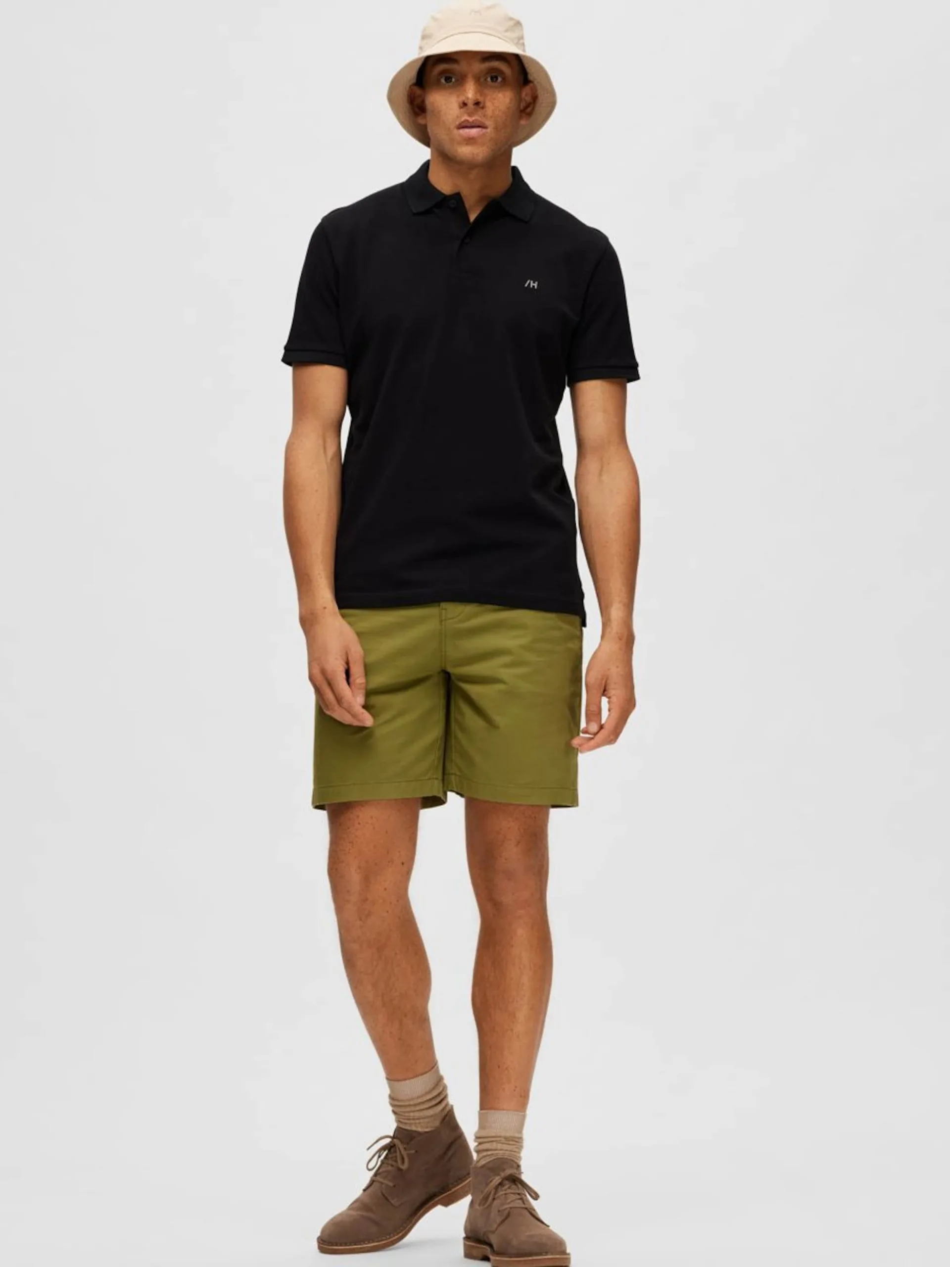 Selected Homme Chino Shorts Regular Chino Heren Riet 6 Selected Homme Chino Shorts Regular Chino Heren Riet - Afbeelding 4