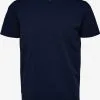 Selected Homme T-shirts Shirt Ael Heren Navy
