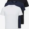 Selected Homme T-shirts Shirt Heren Gemengde Kleuren