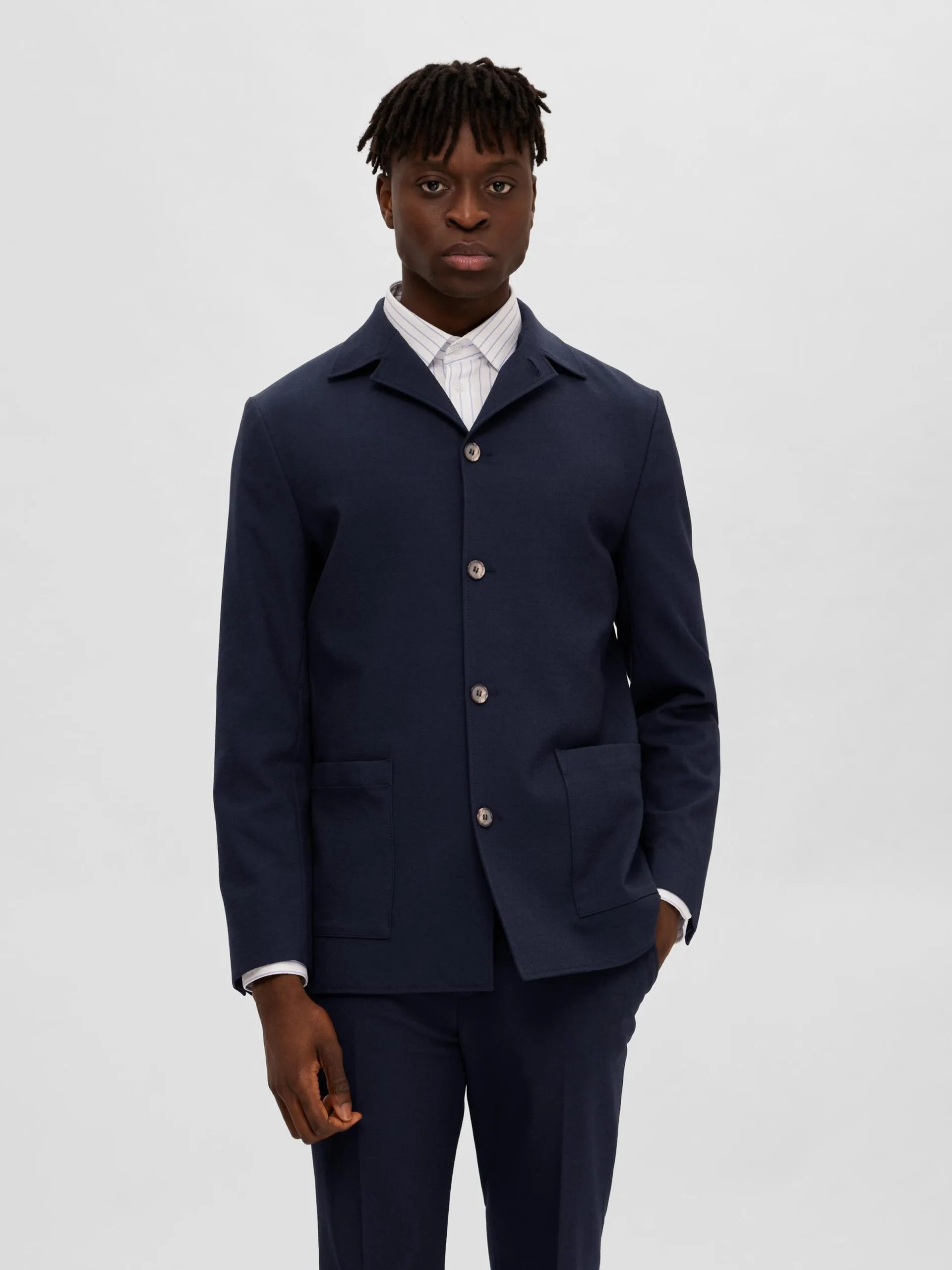 Selected Homme Blazers Regular Fit Colbert Corby Heren Navy 5 Selected Homme Blazers Regular Fit Colbert Corby Heren Navy - Afbeelding 3