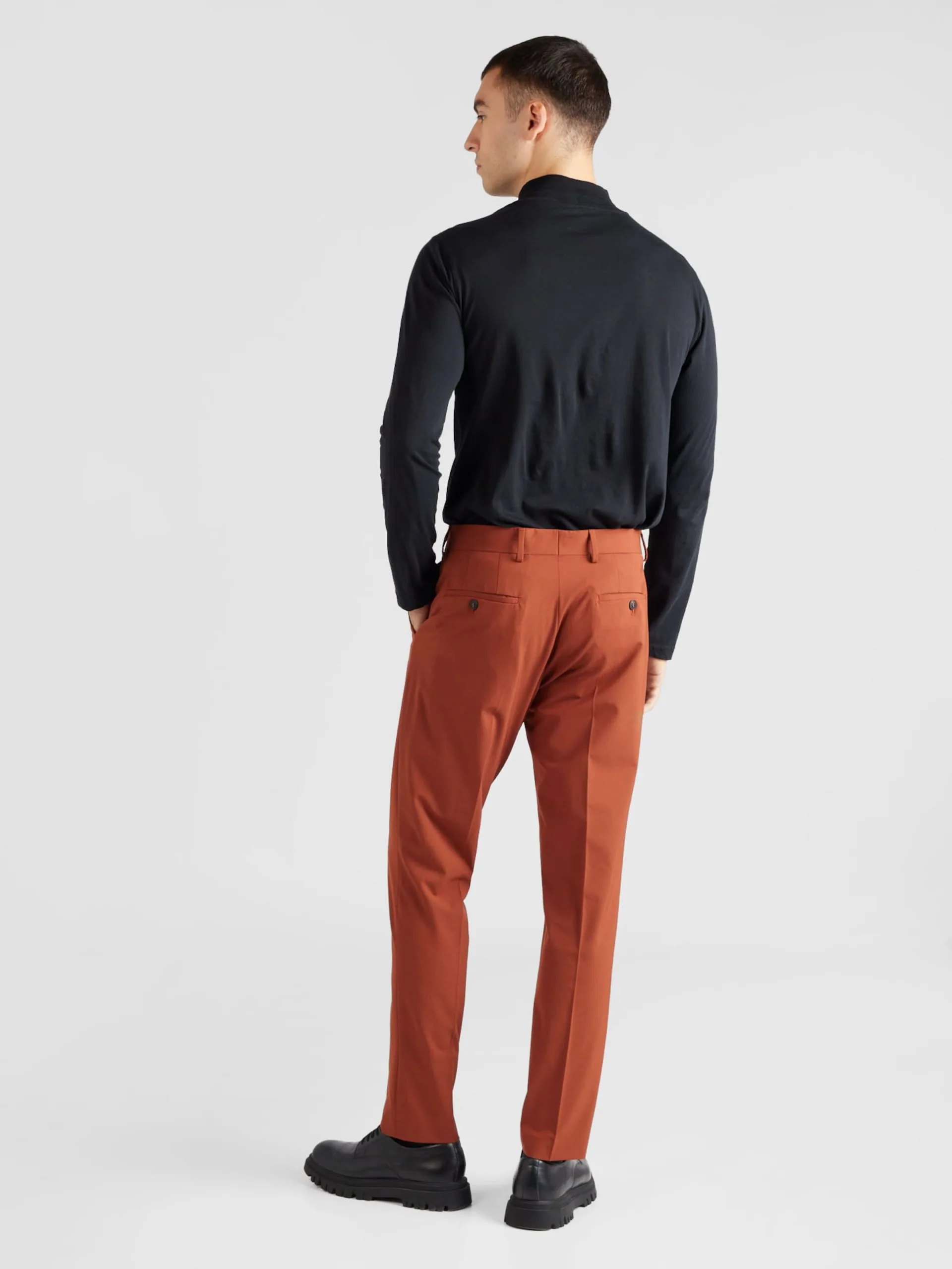 Selected Homme Pakken & Kostuums Slimfit Pak LIAM Heren Kastanjebruin 8 Selected Homme Pakken & Kostuums Slimfit Pak LIAM Heren Kastanjebruin - Afbeelding 6