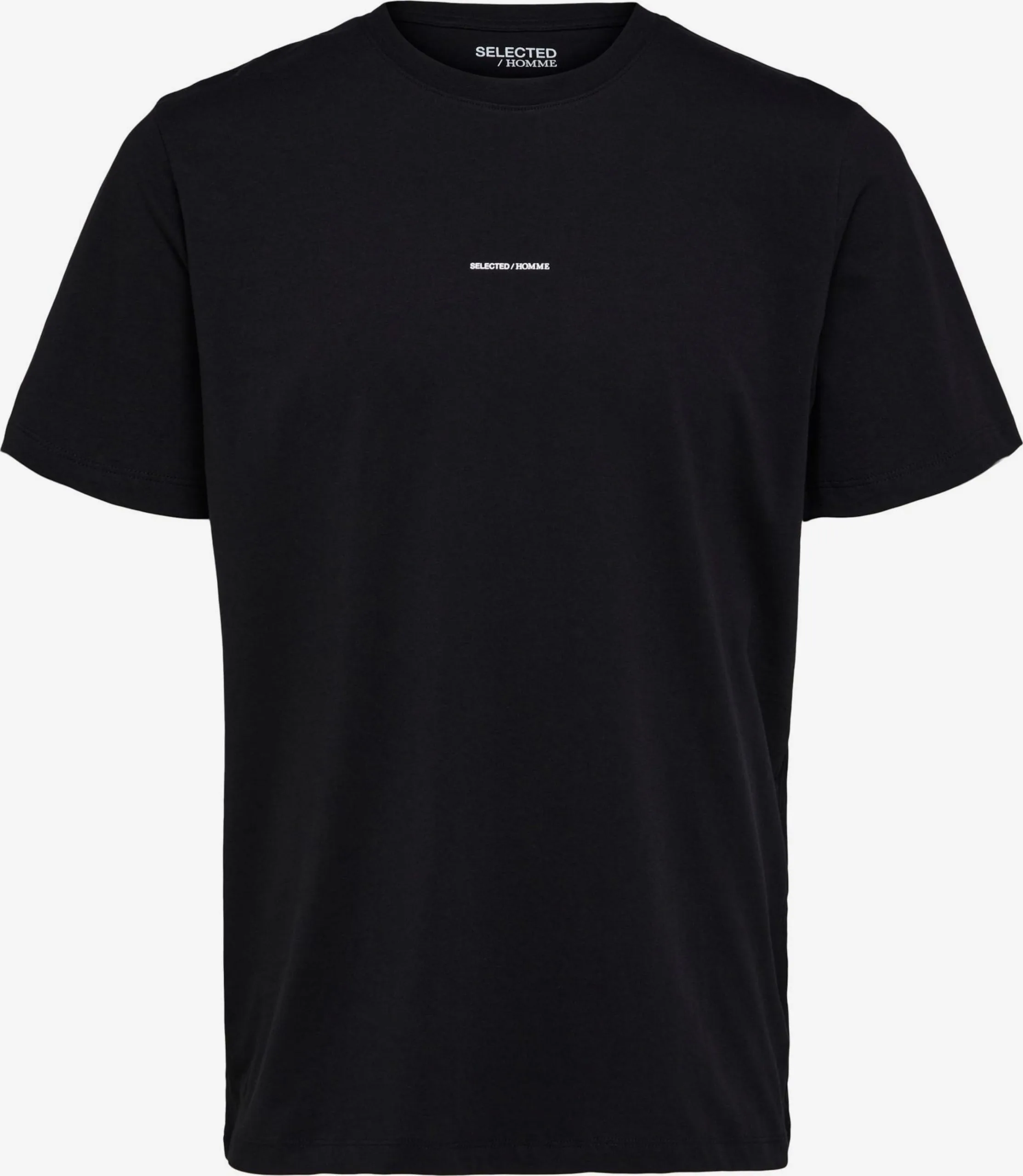 Selected Homme T-shirts Shirt HASPEN Heren Zwart 3 Selected Homme T-shirts Shirt HASPEN Heren Zwart