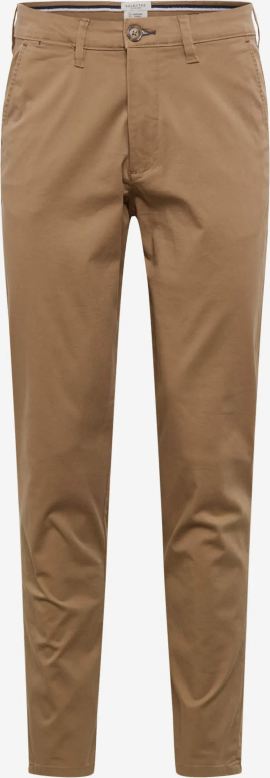 Selected Homme Chinos Slimfit Chino Miles Heren Lichtbruin 3 Selected Homme Chinos Slimfit Chino Miles Heren Lichtbruin