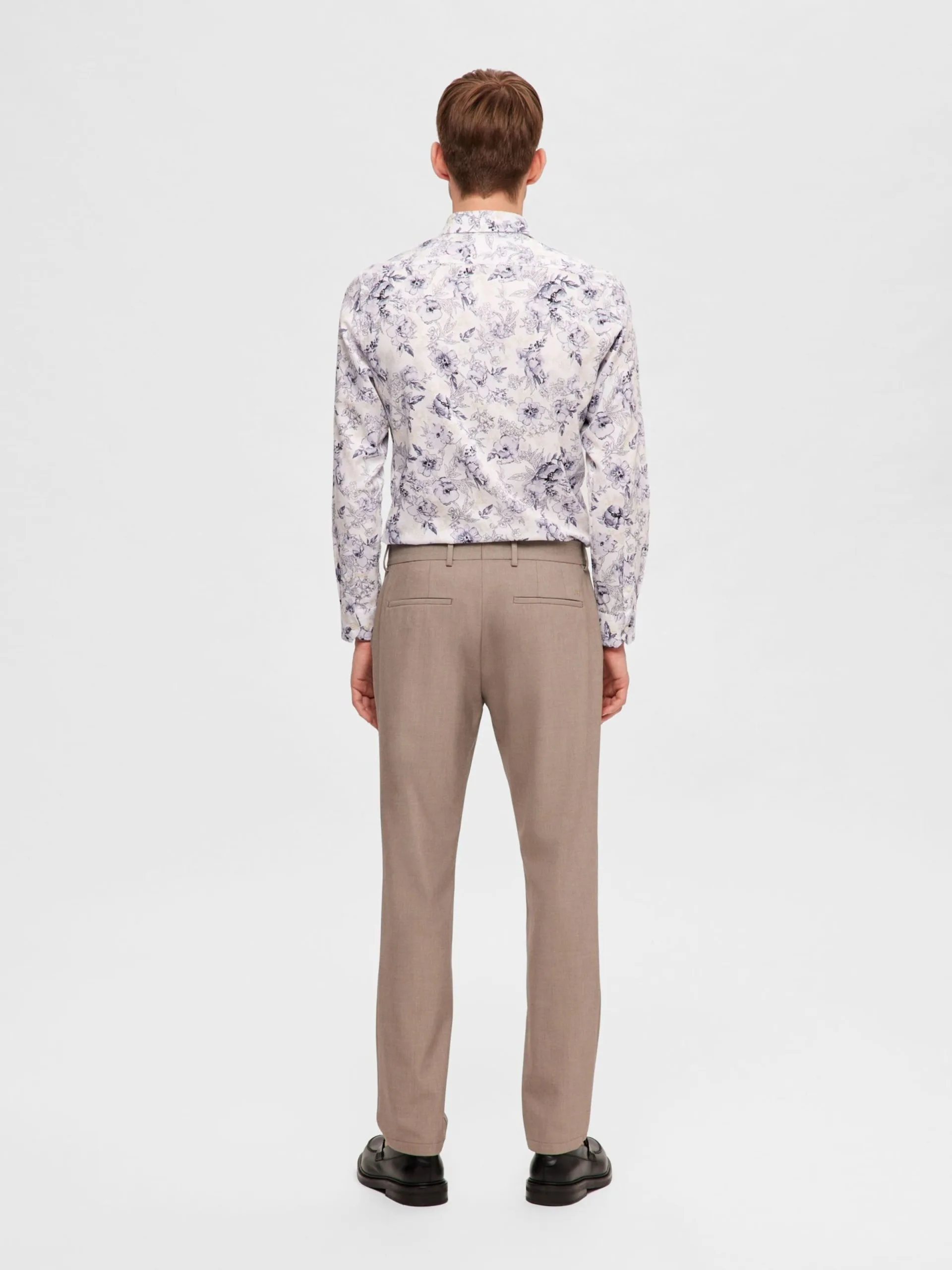 Selected Homme Chinos Slimfit Chino Heren Beige 5 Selected Homme Chinos Slimfit Chino Heren Beige - Afbeelding 3