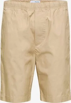Selected Homme Shorts Regular Broek LOIK Heren Sand