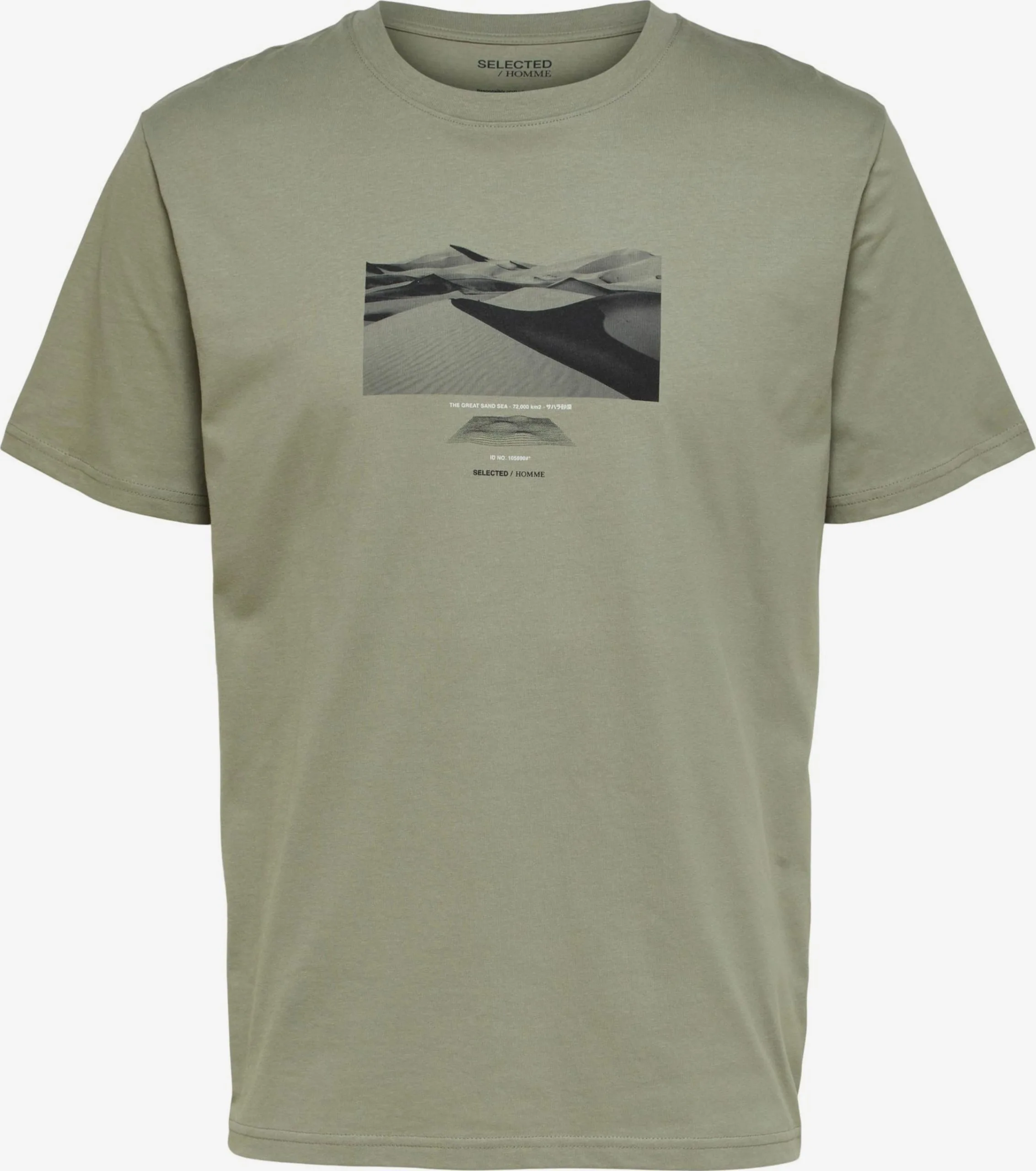 Selected Homme T-shirts Shirt Heren Grijs 3 Selected Homme T-shirts Shirt Heren Grijs