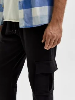 Selected Homme Cargobroeken Tapered Cargobroek Ros Heren Zwart -Selected Homme Groot Warenhuis 9f8d118e9cabdc86001feada25db9273