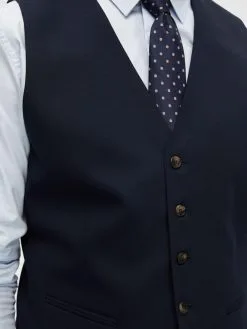 Selected Homme Gilets Gilet Heren Navy -Selected Homme Groot Warenhuis a1fbec612e17a4ee76ba5e05bbf064e9