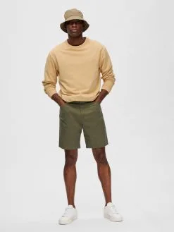 Selected Homme Chino Shorts Regular Chino CARLTON Heren Olijfgroen -Selected Homme Groot Warenhuis a2719ff4da1798ae6e59f1bf7be13dd4