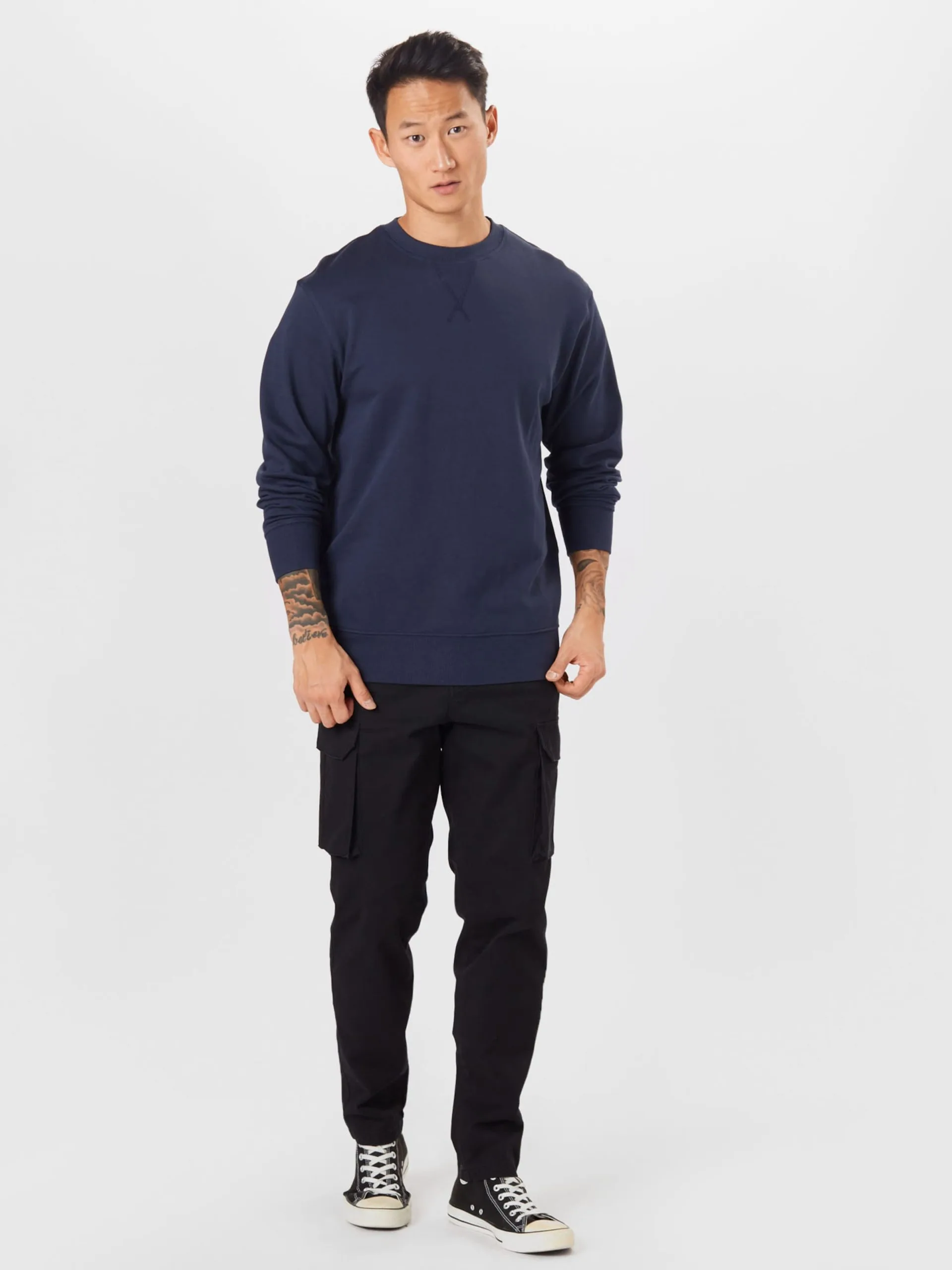 Selected Homme T-shirts Shirt Heren Navy 6 Selected Homme T-shirts Shirt Heren Navy - Afbeelding 4