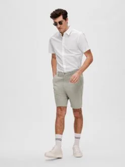 Selected Homme Shorts Regular Broek Pier Heren Lichtgrijs -Selected Homme Groot Warenhuis a3bb5a8b6fa3ff52ad1040119afac3f8
