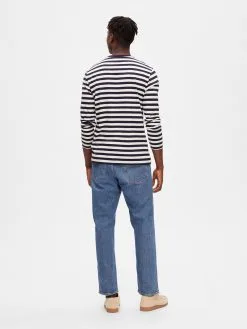 Selected Homme Longsleeves Shirt Ricky Heren Navy -Selected Homme Groot Warenhuis a4597c3f497c5a6452c1f21f7fb75834