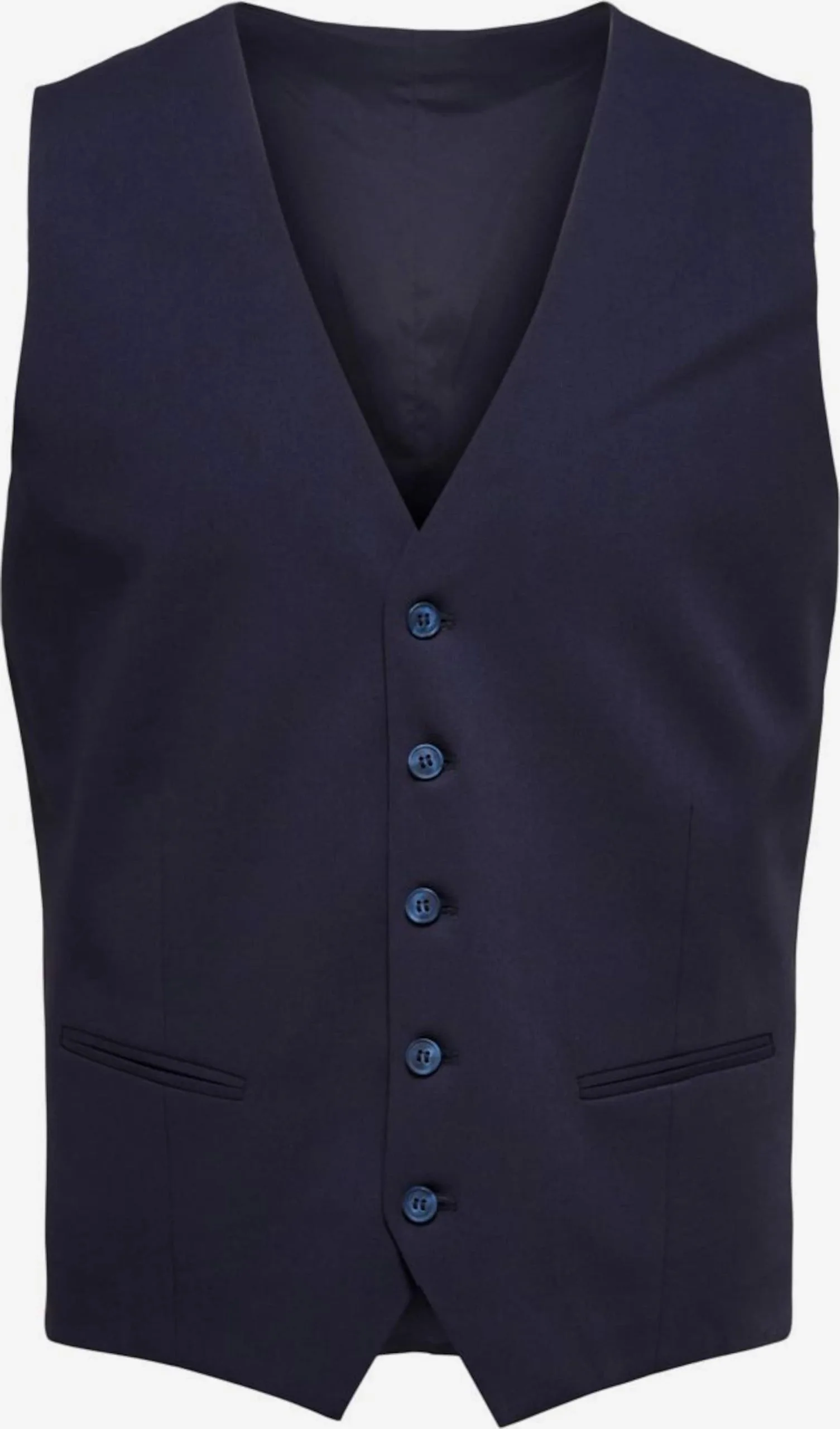 Selected Homme Gilets Gilet Heren Donkerblauw 3 Selected Homme Gilets Gilet Heren Donkerblauw