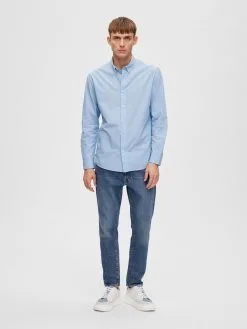 Selected Homme Casual Overhemden Regular Fit Overhemd Dore Heren Lichtblauw -Selected Homme Groot Warenhuis a680ed20b6149fe6cb52690a8a67dec4