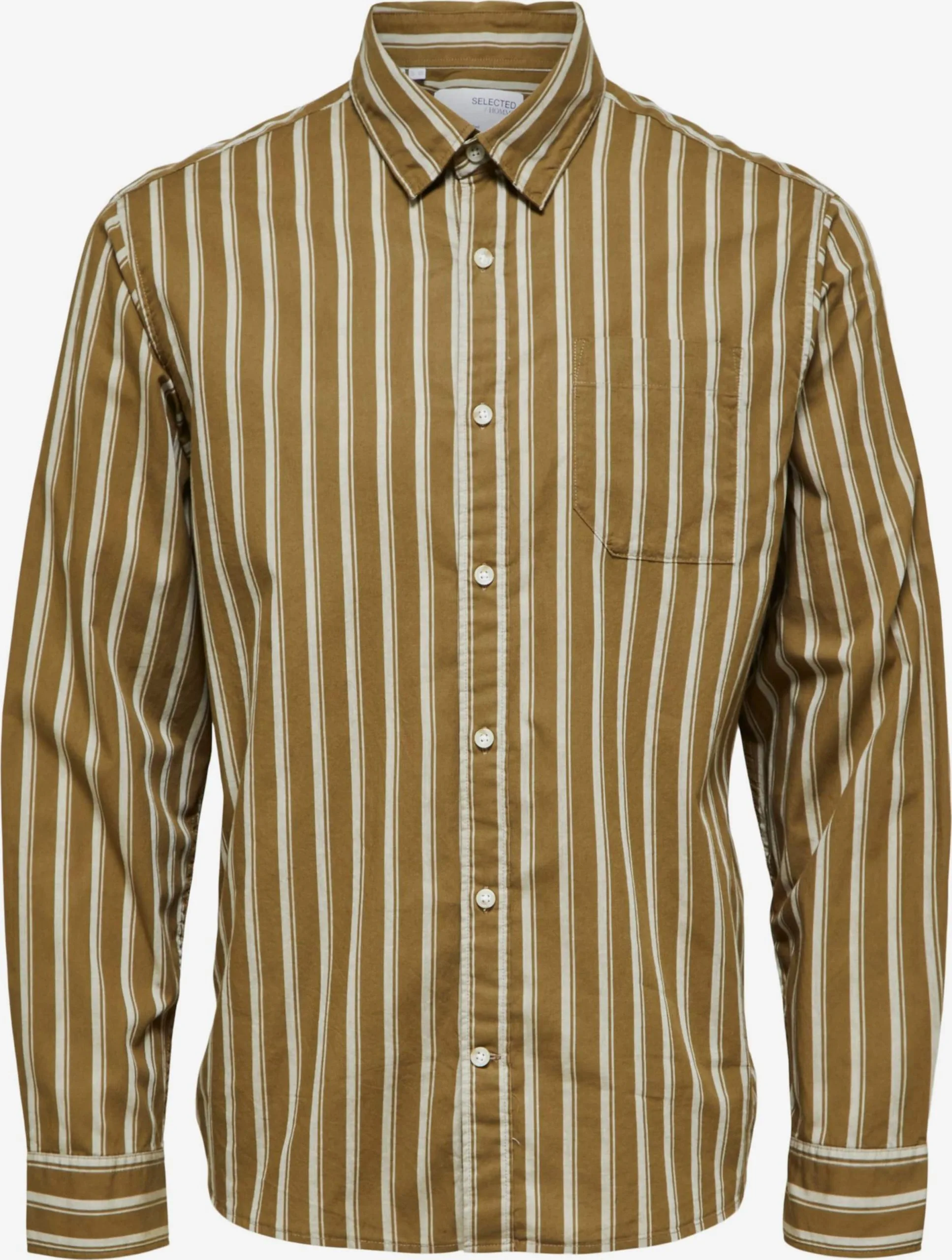 Selected Homme Casual Overhemden Regular Fit Overhemd Stellar Heren Olijfgroen 3 Selected Homme Casual Overhemden Regular Fit Overhemd Stellar Heren Olijfgroen