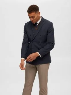 Selected Homme Blazers Slim Fit Colbert Elon Heren Donkerblauw -Selected Homme Groot Warenhuis a76d28429382f39d92128c5ba7145c7e