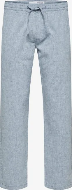 Selected Homme Pantalons Regular Broek Silas Heren Lichtblauw