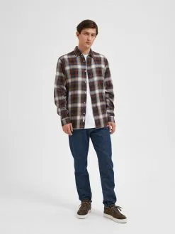 Selected Homme Geruite Overhemden Regular Fit Overhemd Robin Heren Roestbruin 8 Selected Homme Geruite Overhemden Regular Fit Overhemd Robin Heren Roestbruin -Selected Homme Groot Warenhuis a91feb3941ed90b36aad090c01257547