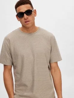 Selected Homme T-shirts Shirt Sobb Heren Kaki -Selected Homme Groot Warenhuis a95c14a6287723199bd886d2d618d5ed