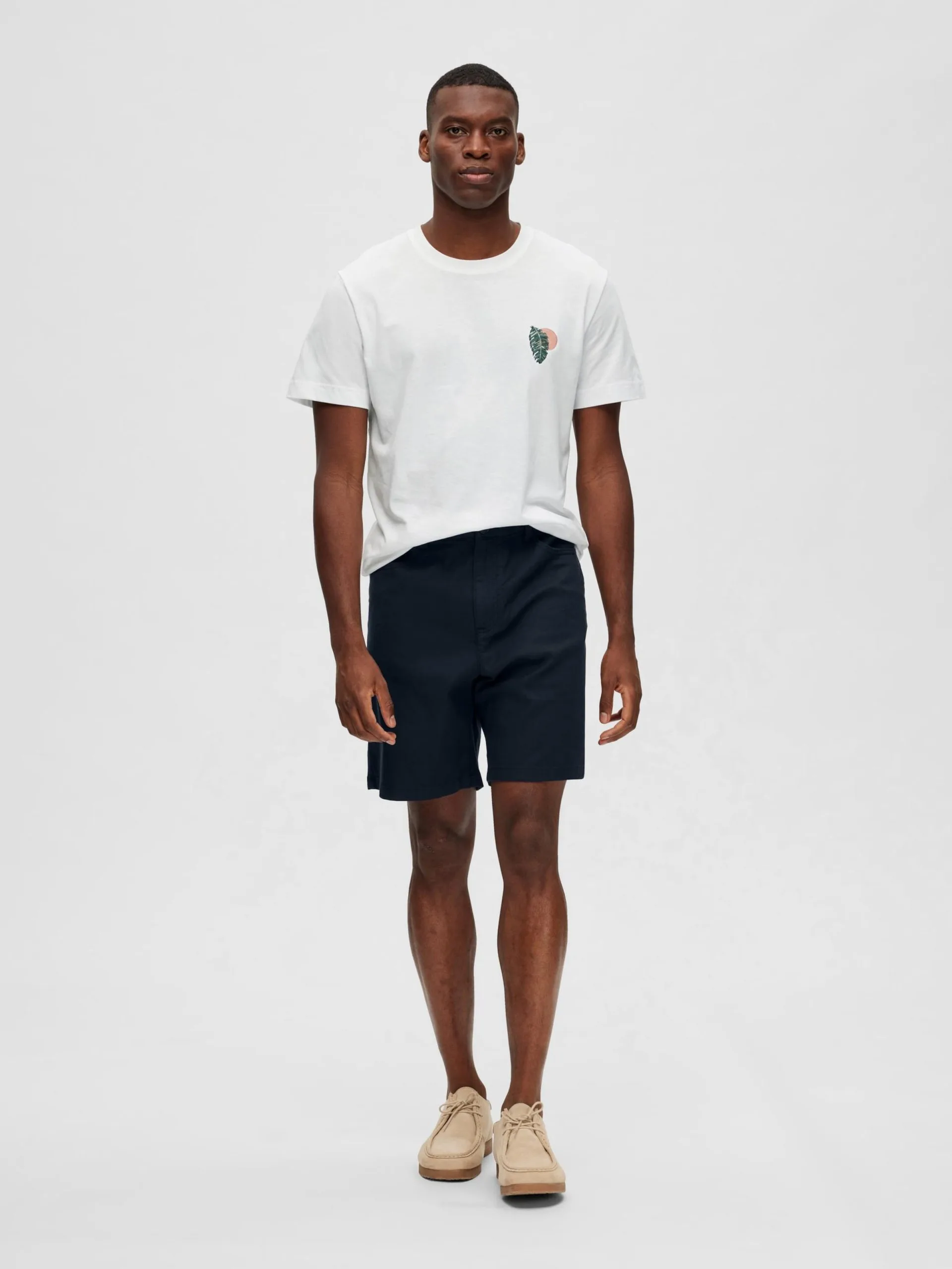 Selected Homme Chino Shorts Regular Chino CARLTON Heren Zwart 5 Selected Homme Chino Shorts Regular Chino CARLTON Heren Zwart - Afbeelding 3