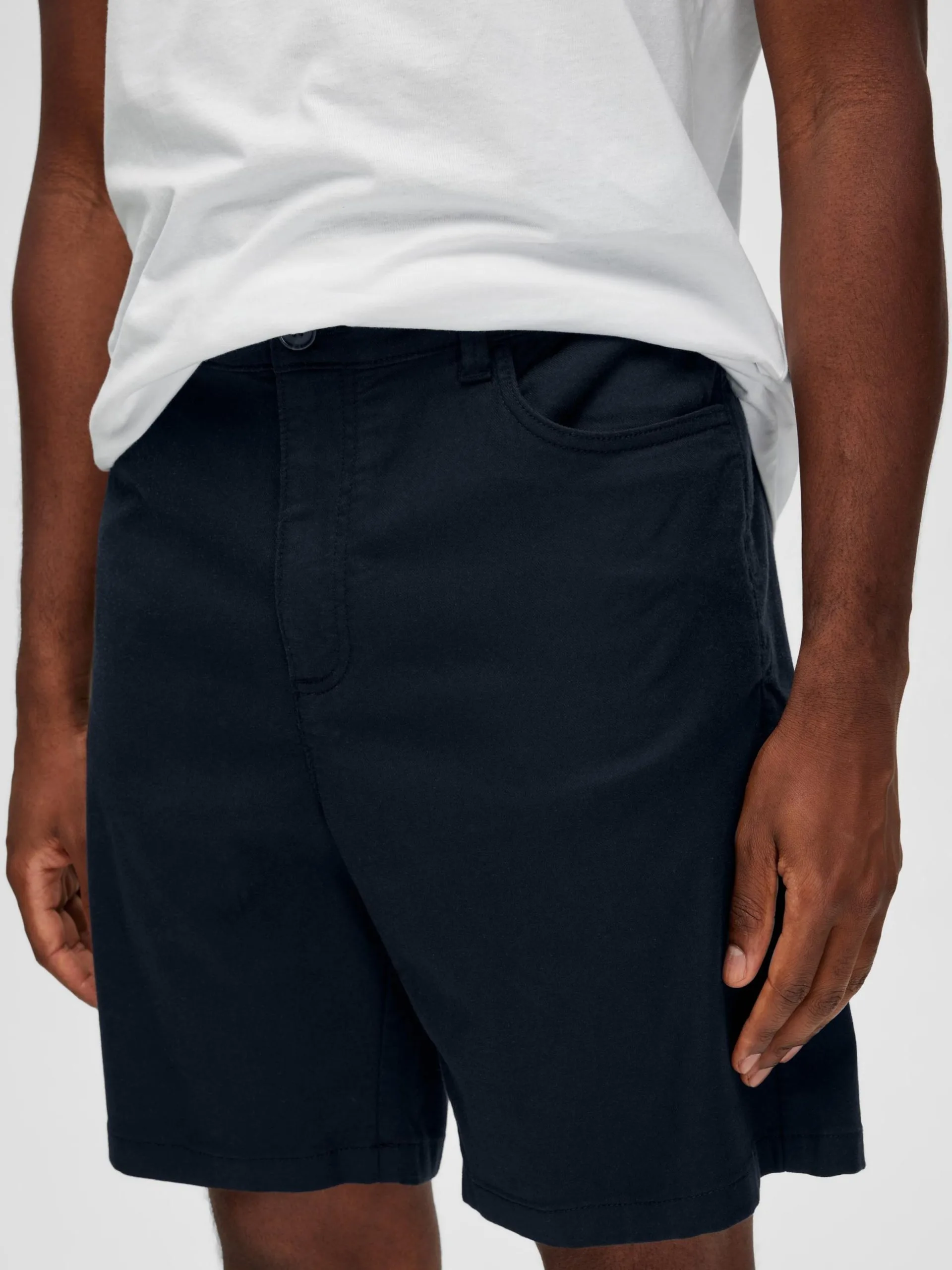Selected Homme Chino Shorts Regular Chino CARLTON Heren Zwart 8 Selected Homme Chino Shorts Regular Chino CARLTON Heren Zwart - Afbeelding 6