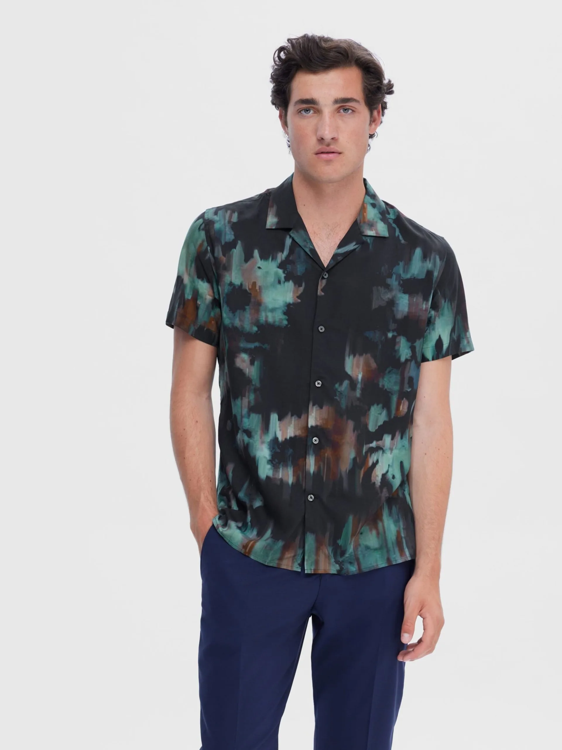 Selected Homme Casual Overhemden Regular Fit Overhemd Heren Gemengde Kleuren 4 Selected Homme Casual Overhemden Regular Fit Overhemd Heren Gemengde Kleuren - Afbeelding 2